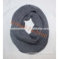 2014 winter scarf grey acrylic infinity scarf for women cachecol,bufanda infinito,bufanda